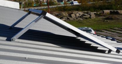 Aufständerung für Solarmodule Dachmontage