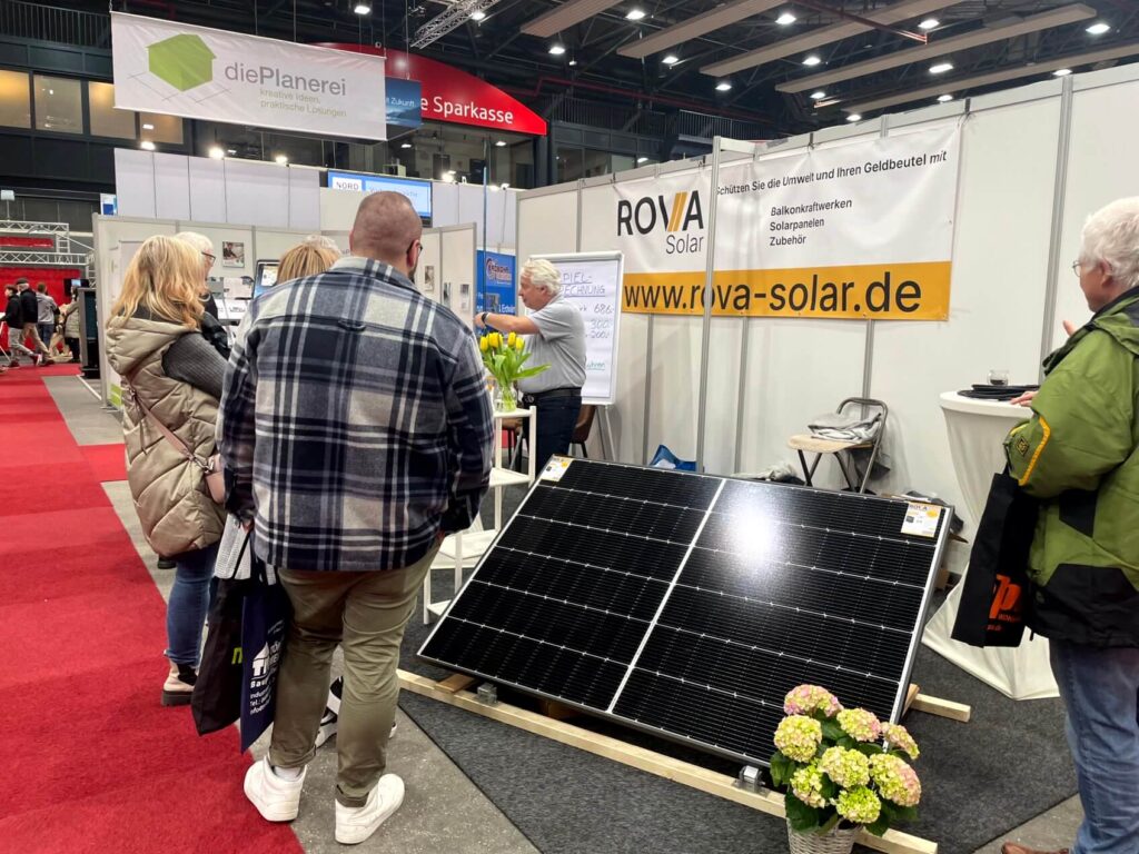ROVA Solar auf der NORDHAUS Oldenburg 2023