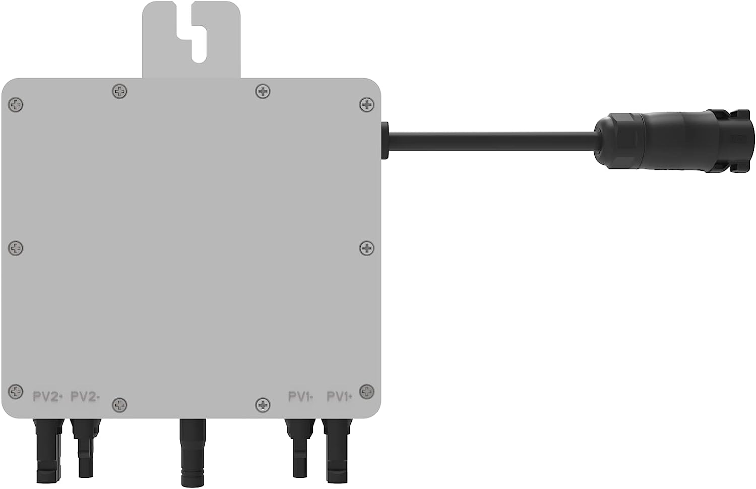 Mikro Wechselrichter 600W Deye geeignet für Balkonkraftwerk mit 2